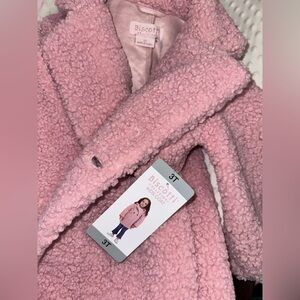 Blush Pink Sherpa Jacket